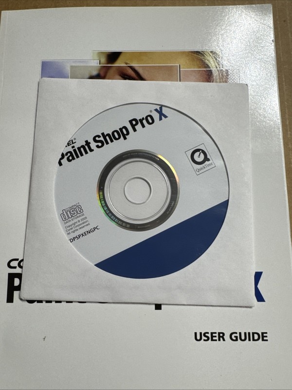 COREL Paint Shop Pro X Editing Software for Windows 2000, XP 2005 New gallery