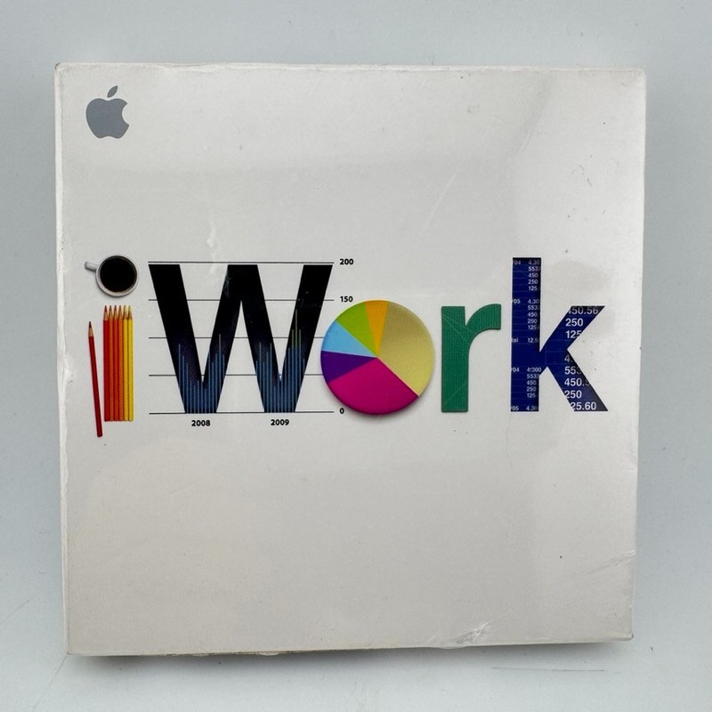 Apple iWork ’09 (Retail 1 User) Full Version Mac MB942Z/A NEW / SEALED