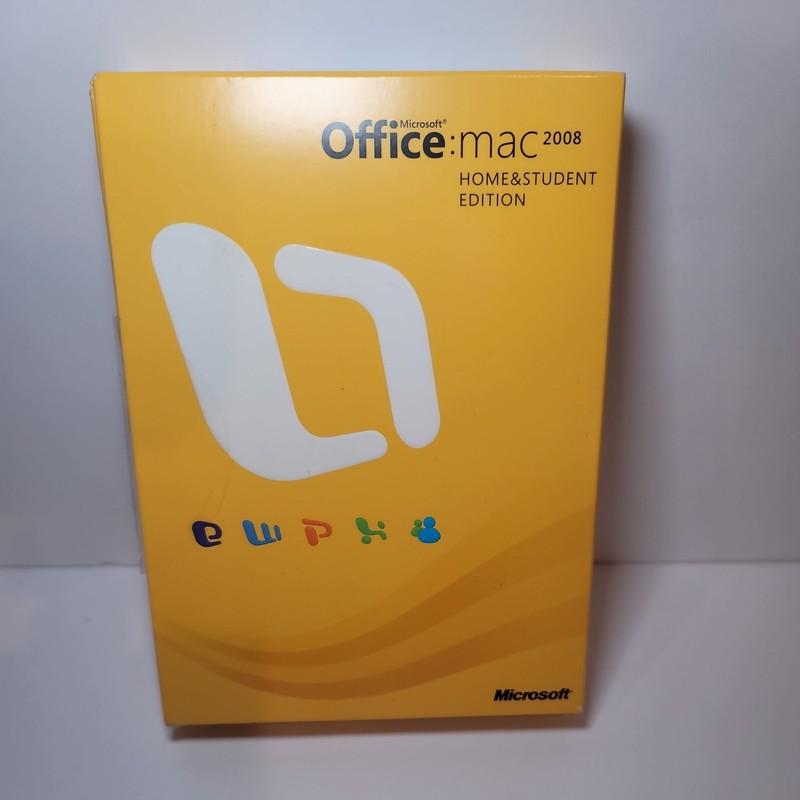 Microsoft Office 2008 Home & Student Edition for Mac w/ 3 Product Keys