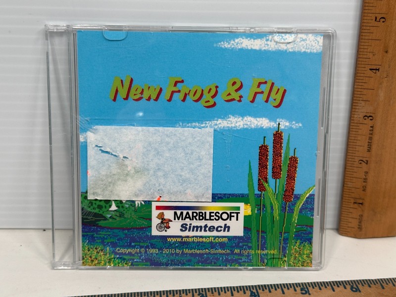 Frog & Fly Game Program Marblesoft Simtech for Special Children