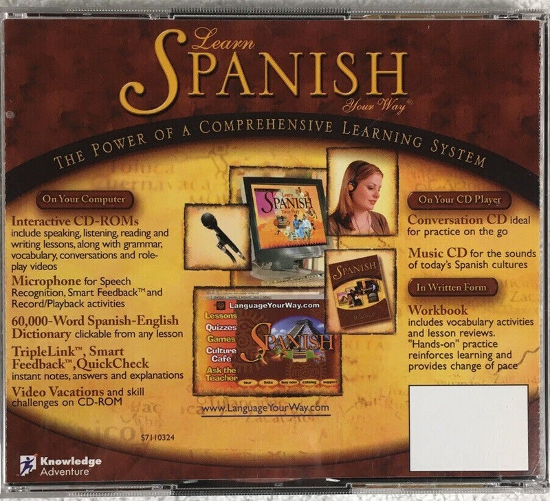 Learn Spanish Your Way (2 CD SET) 1 Conversation & 1 MUSIC (KNOWLEDGE ADVENTURE) gallery