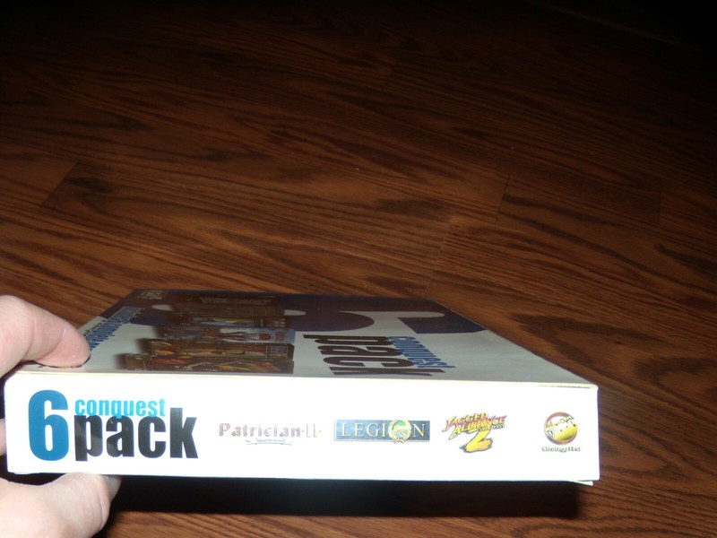 6 Conquest Pack (PC, 2003) with box and manual gallery