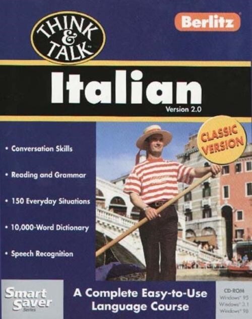 Berlitz Think & Talk Italian CD-ROM for Win/Mac - NEW CD in SLEEVE gallery