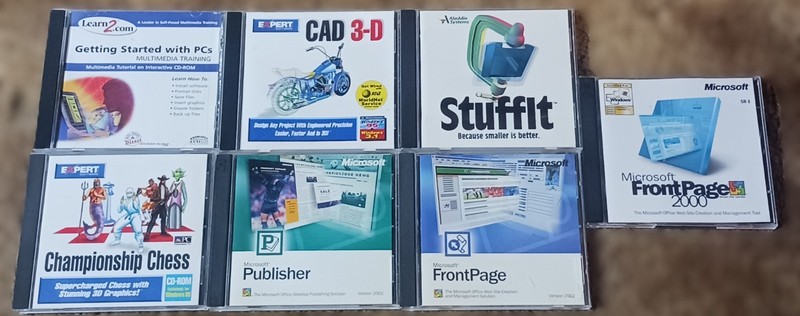 Vintage Software/Game from the 1990’s- Learn 2/Expert/Aladdin Systems/Microsoft