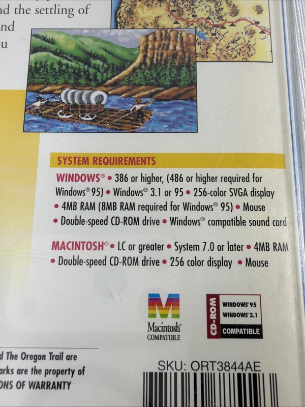 The Oregon Trail (PC, Mac, 1999) The Learning Company gallery