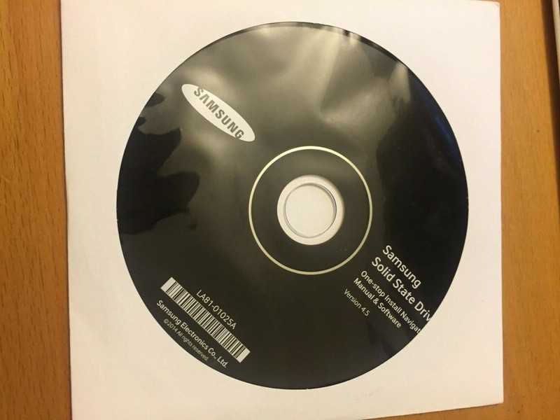 Genuine Samsung Solid State Drive Software CD 2014 LA81-01025A