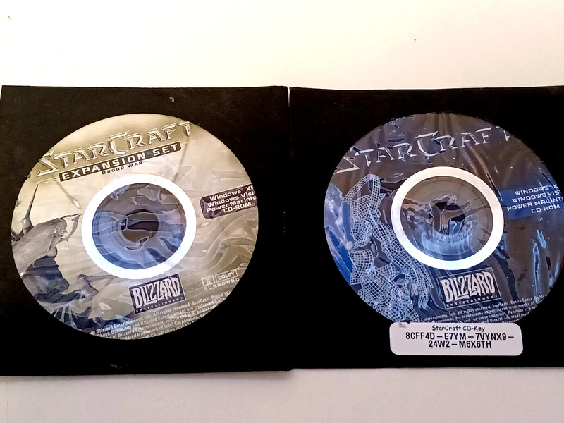Starcraft Lot 8 Pieces As Shown Expansion Pack Strategy Game Guides Brood War gallery