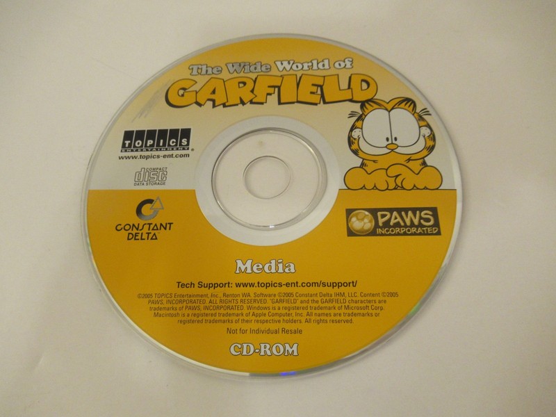 The Wide World of Garfield (3 CD-ROMs) gallery