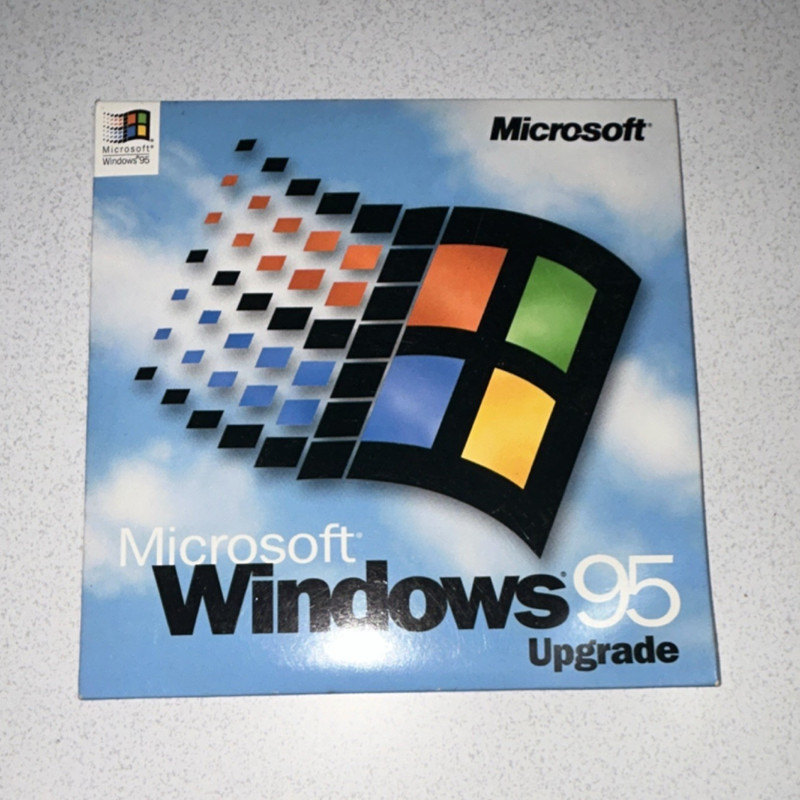 Microsoft Windows 95 Upgrade CD English Operating System Software