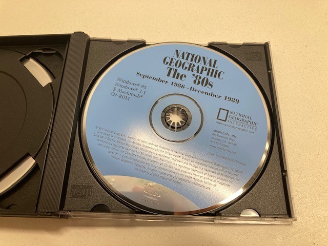 National Geographic Magazine: The 1910s CD-ROM and 1980s (3 in each set) gallery