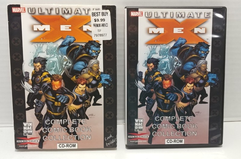 Ultimate X Men Complete Comic Book Collection (CD-ROM, Marvel)