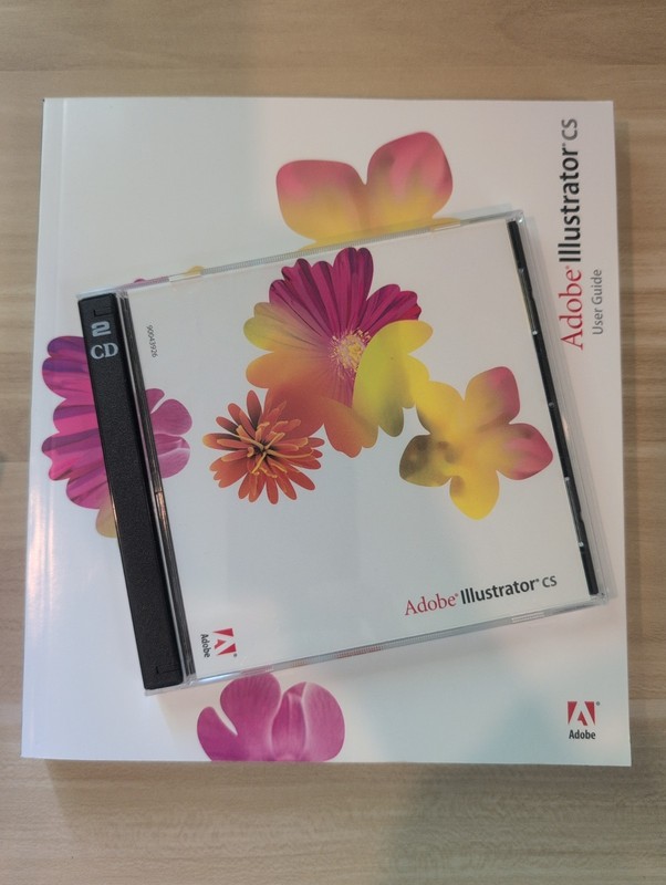 Adobe Illustrator CS for Windows 2 Discs & User Guide