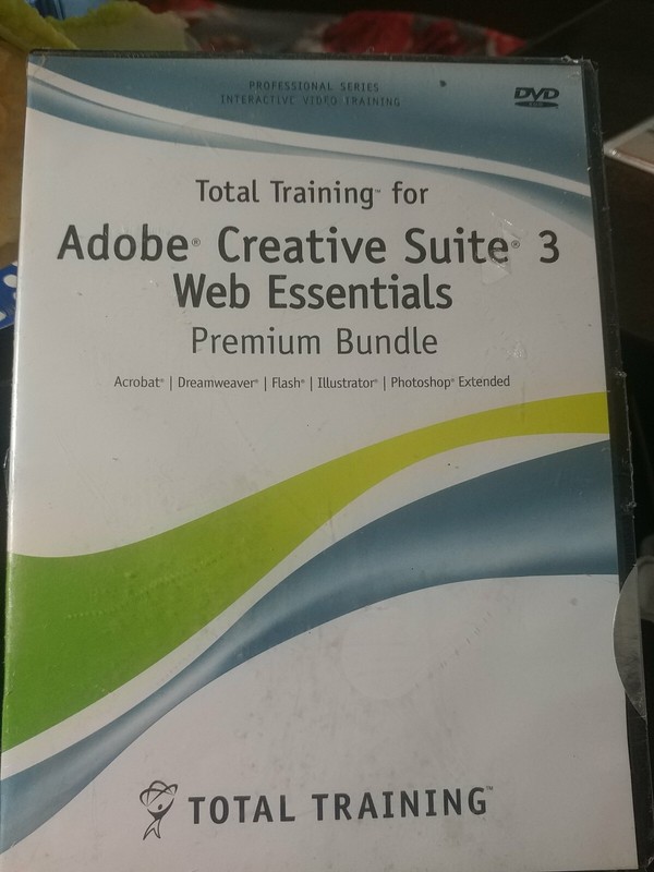 Total Training for Adobe Creative Suite 3 Web Essentials Premium Bundle-New