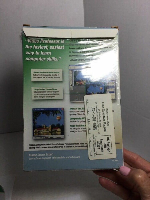 Learn Excel 2000-2003 3-CD ROM 2005 Set Video Professor Orig. Package A486 gallery