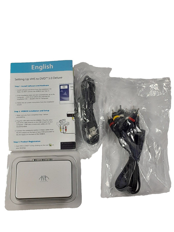 Honestech VHS to DVD 5.0 Deluxe Video Conversion Solution ( Missing Software CD) gallery