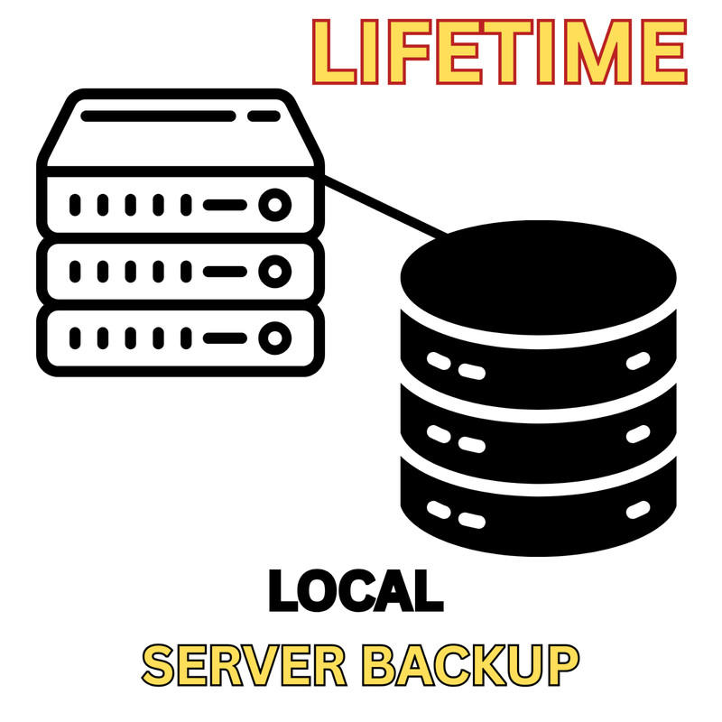 DCBACKUP-Windows Server Secure Backup- LifeTime License with 2 yrs DcCare 1TB