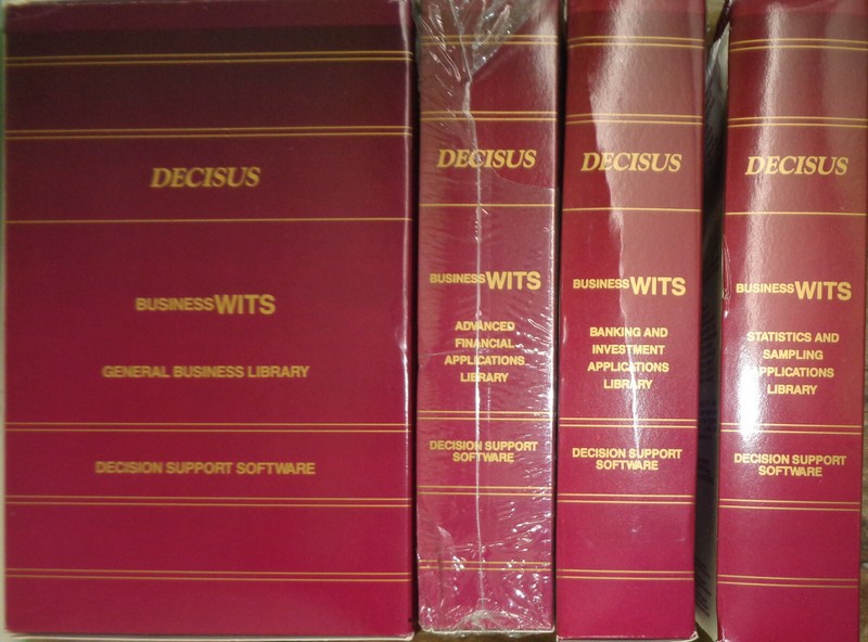 BUSINESS WITS, by Decisus (a Xerox company) – plus 3 extra modules 1990 Pristine