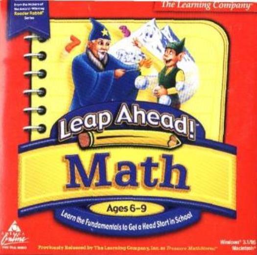 Leap Ahead: Math PC MAC CD kids learn mathematics numbers head start school game