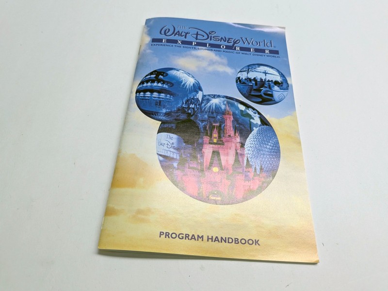 Walt Disney World Explorer 25th Anniversary CD-ROM Big Box 1996 PC Windows gallery
