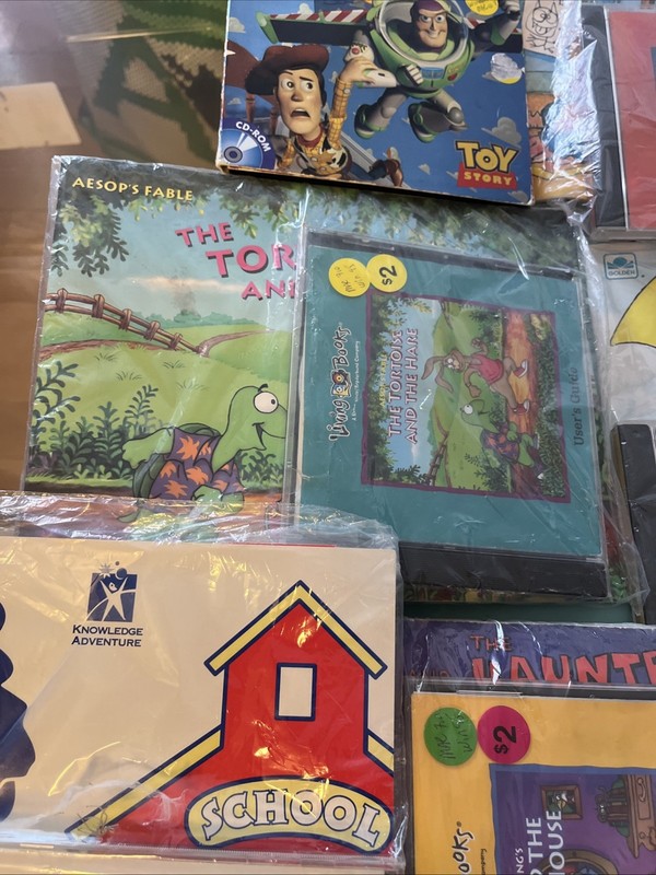 Lot Of 10 Interactive Animated Storybook Kids PC Windows/Mac gallery