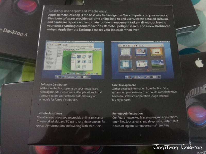 Apple Remote Desktop 3 - Unlimited Management Systems License - MA232Z/A NEW gallery