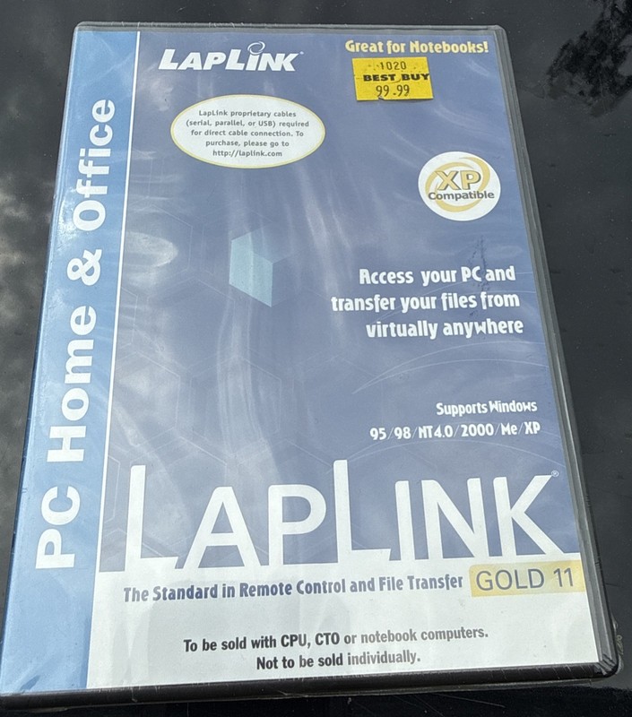 New LAPLINK GOLD 11 Host Remote For File Transfer Sealed