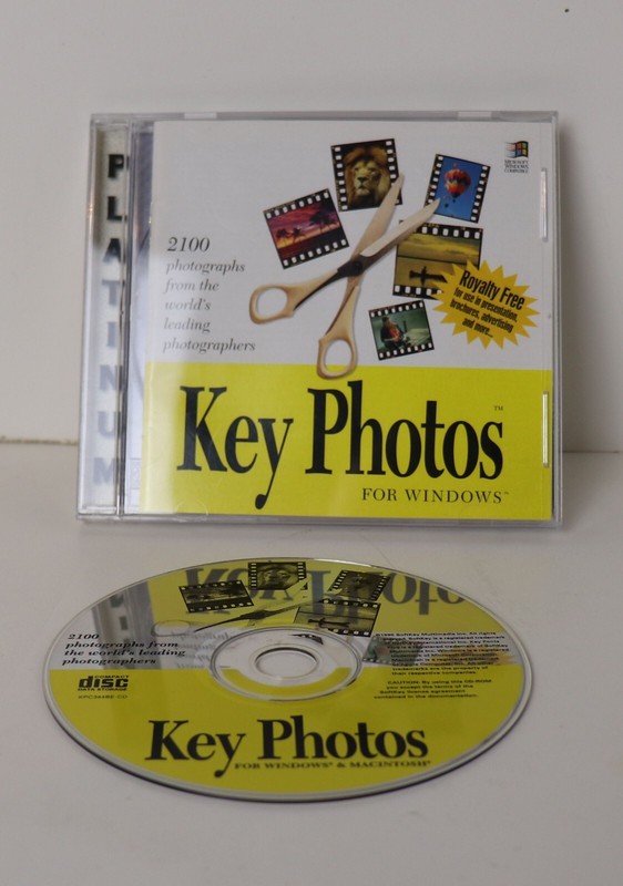 Key Photos (2100 Photographs) CD-ROM For Windows (1994)