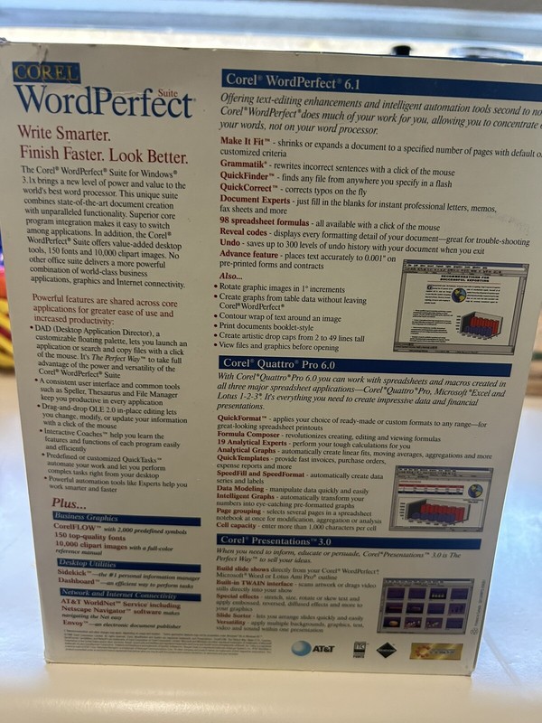 Corel Wordperfect Suite 8 Suite Professional - CD-Rom Version gallery