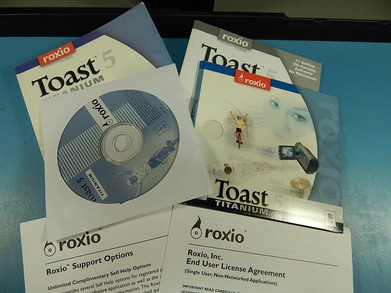 Toast Titanimum 5 CD burning software for Mac by Roxio gallery