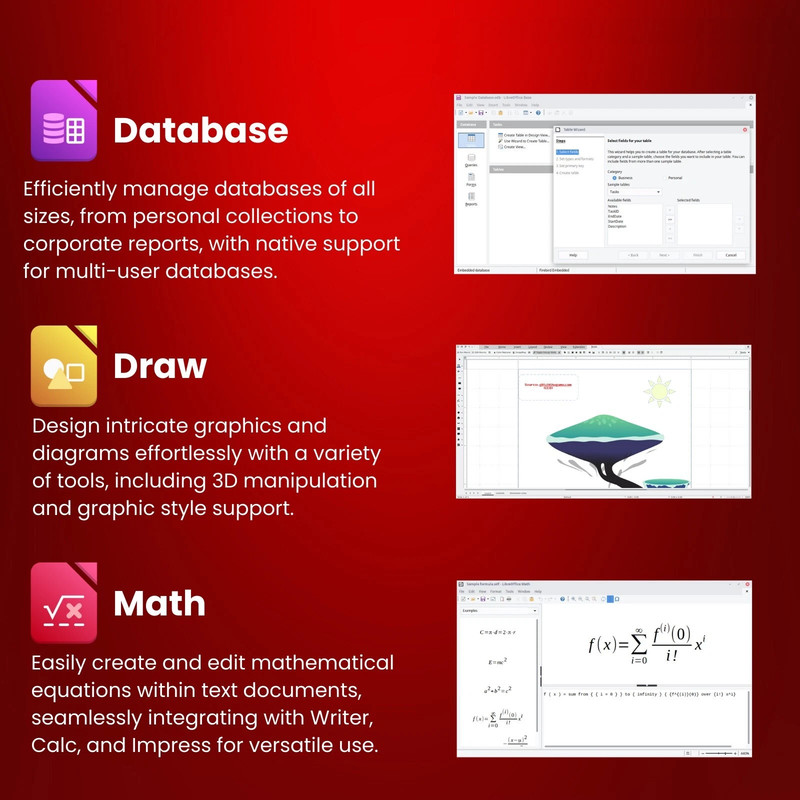 LibreOffice Software Suite 2026 for MacOS, Ideal for Home Students Business gallery