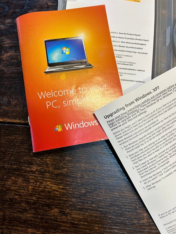 Microsoft Windows 7 Home Premium Upgrade Family Pack For 3 PCs 32 & 64 Bit DVDs gallery