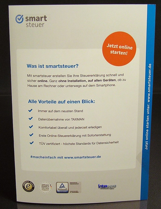 Lexware QuickSteuer 2020 Full Version Box, CD, Manual (PDF) Tax Year 2019 NEW gallery