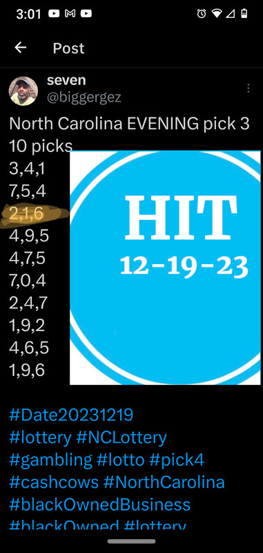 North Carolina pick 3 & 4 Lottery Numbers software DVD for Windows 7 & 8 & 10