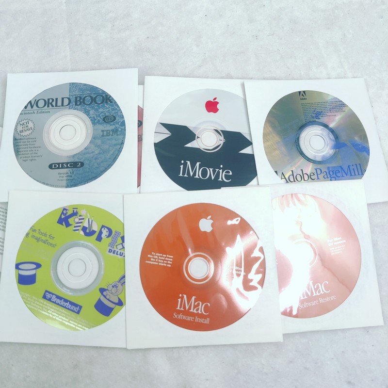Apple Macintosh iMac DV (1999) Software Media Pack 600-7630A Missing Quicken