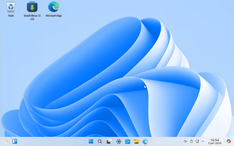 WINUX: A Windows 11-inspired user interface based on Ubuntu LTS. Not MS Windows. gallery