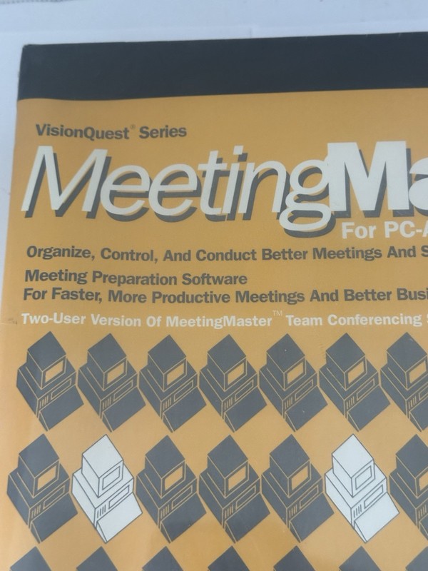MeetingMaster For Pc-Assisted Meetings - Vintage Software 1993 gallery