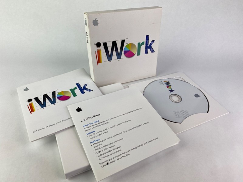 Apple iWork ’09 Retail V9.0.3 Full Version – Complete w/box