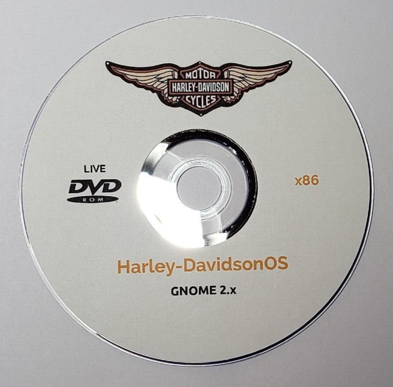 Harley-DavidsonOS Live DVD-ROM based on PCLinuxOS