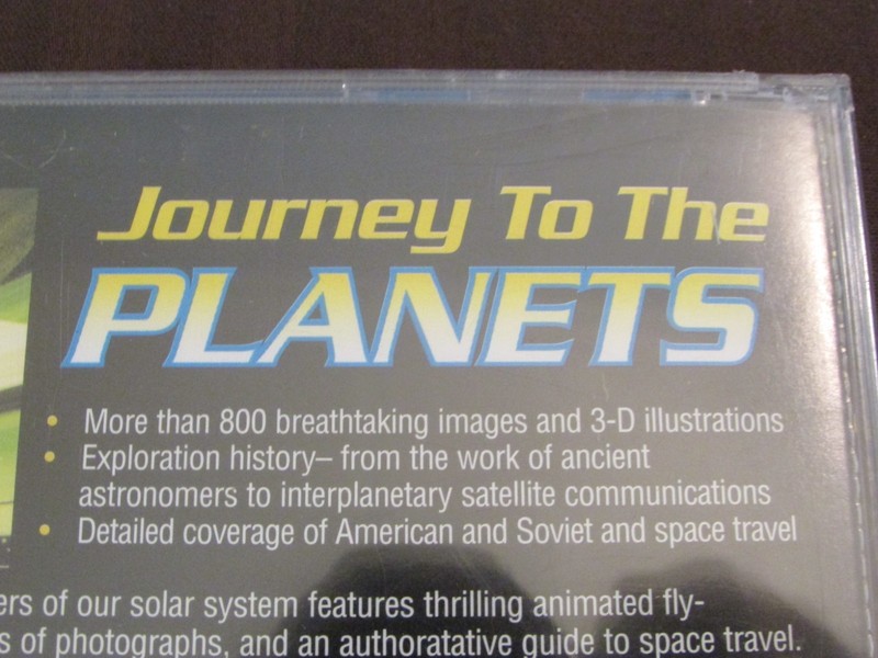 Journey To The Planets A Complete Guide To Extraterrestrial Exploration CD-ROM gallery