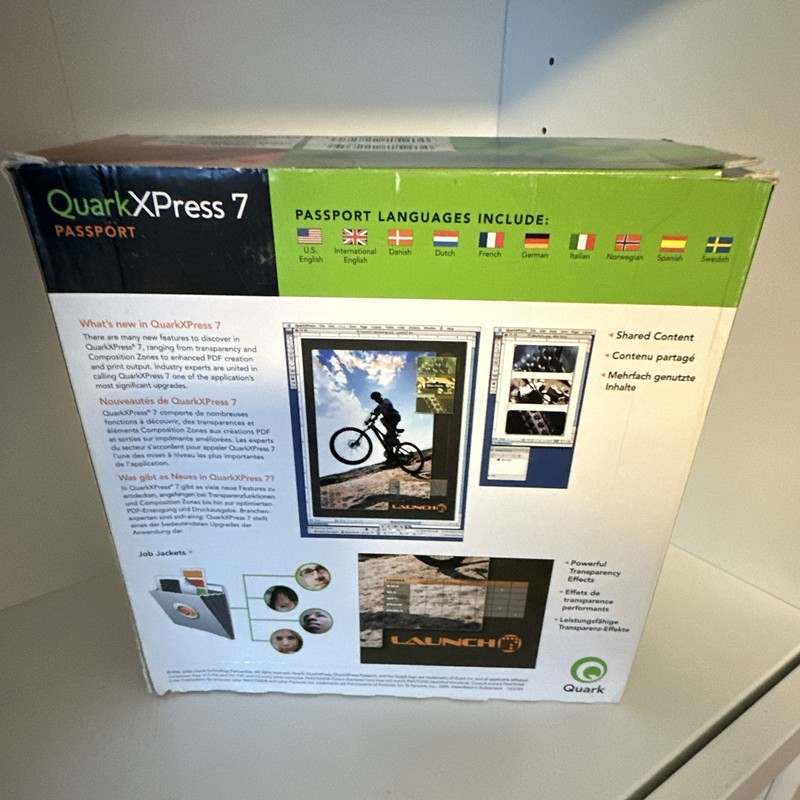 Quark QuarkXPress 7 Passport Academic CD Desktop Publishing for Mac/Windows gallery