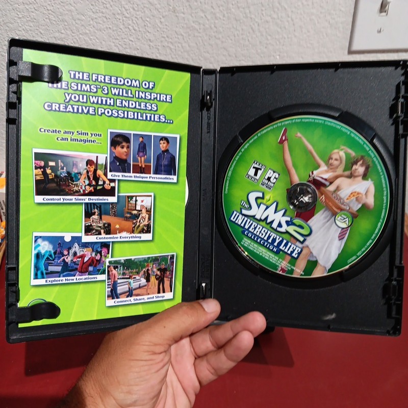 Sims 2 Pc Lot Of 3 Expansion Packs: University Life Collection, Pets, Business gallery