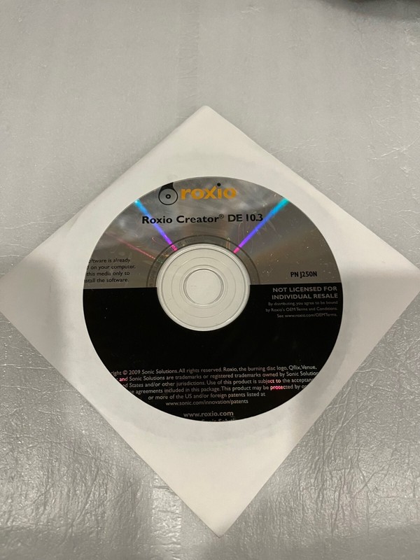Sealed Roxio Creator DE 10.3 for Windows Free shipping