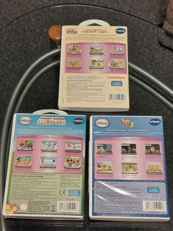 3 - VTECH MobiGo Disney's Mickey Mouse CLUB HOUSE Toy Story 3 Dora Explorer NEW gallery