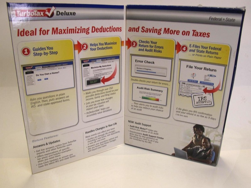 Turbotax 2007 Deluxe with state. Turbo tax. Pre-Owned gallery
