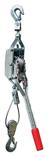 American Power Pull 2 Ton Cable Puller - 6ft Dual Ratchet Hand Winch OSHA