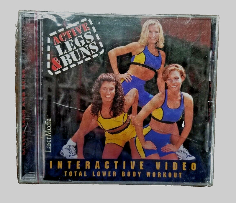 Active Legs & Buns – An Interactive PC CD Lower Body Exercise Workout Video NEW