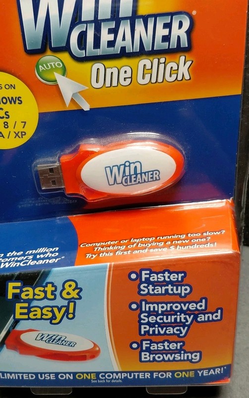Win Cleaner One Click for Windows 7 8 8.1 Vista XP Clean Repair Protect Sealed gallery