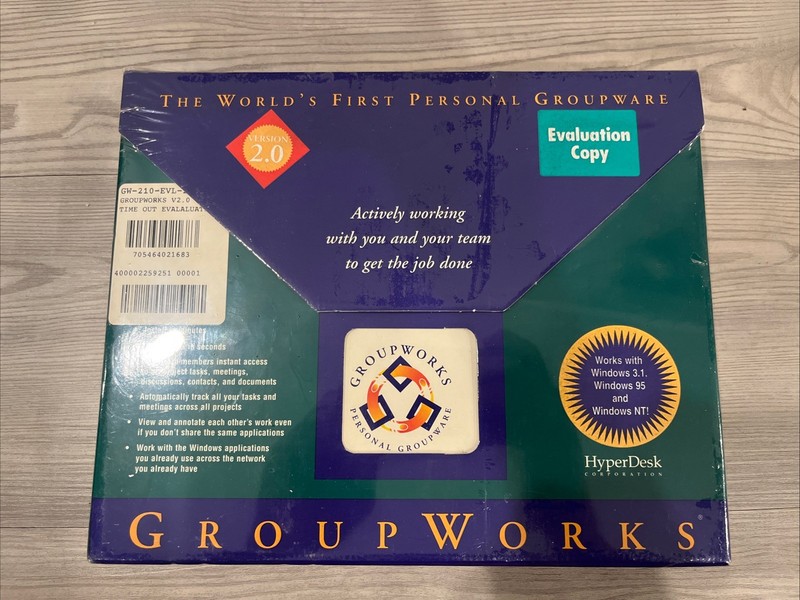 HyperDesk GroupWorks Groupware Version 2.0 Evaluation Copy