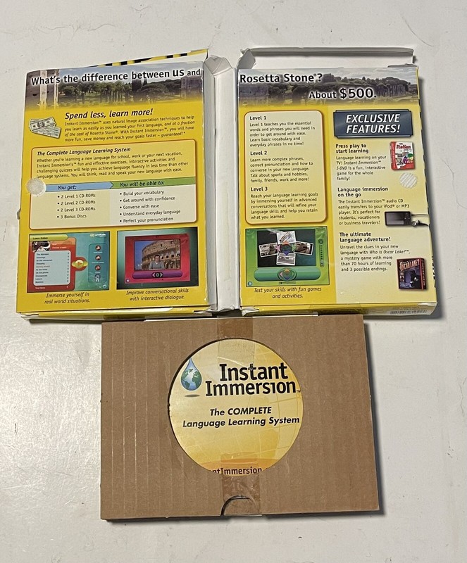 Instant Immersion Italian: Levels 1, 2, & 3, 9 CD Set gallery