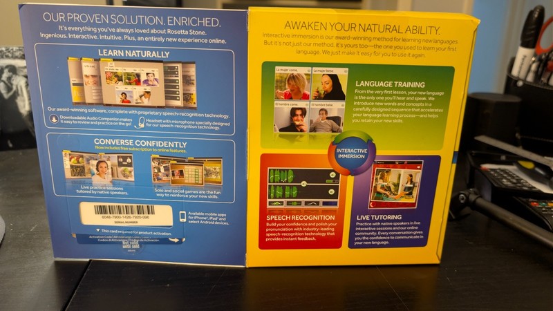 Rosetta Stone Version 4 Language Course w/ USB Microphone – Spanish V4 gallery